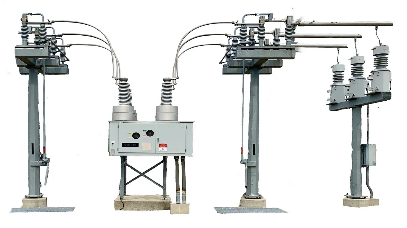 پست توزیع زمینی و پست توزیع هوایی